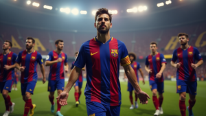 barcelona provoziert