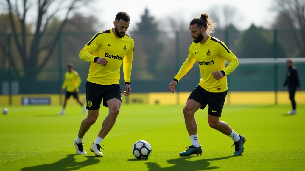 berraschend trainingsplatz