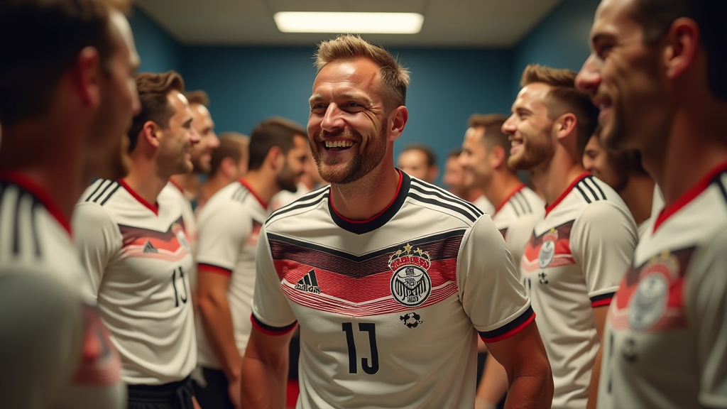 erfolgreiches l nderspieldeb t