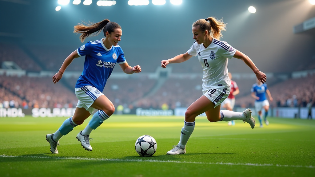 historisches frauenfu ball revierderby