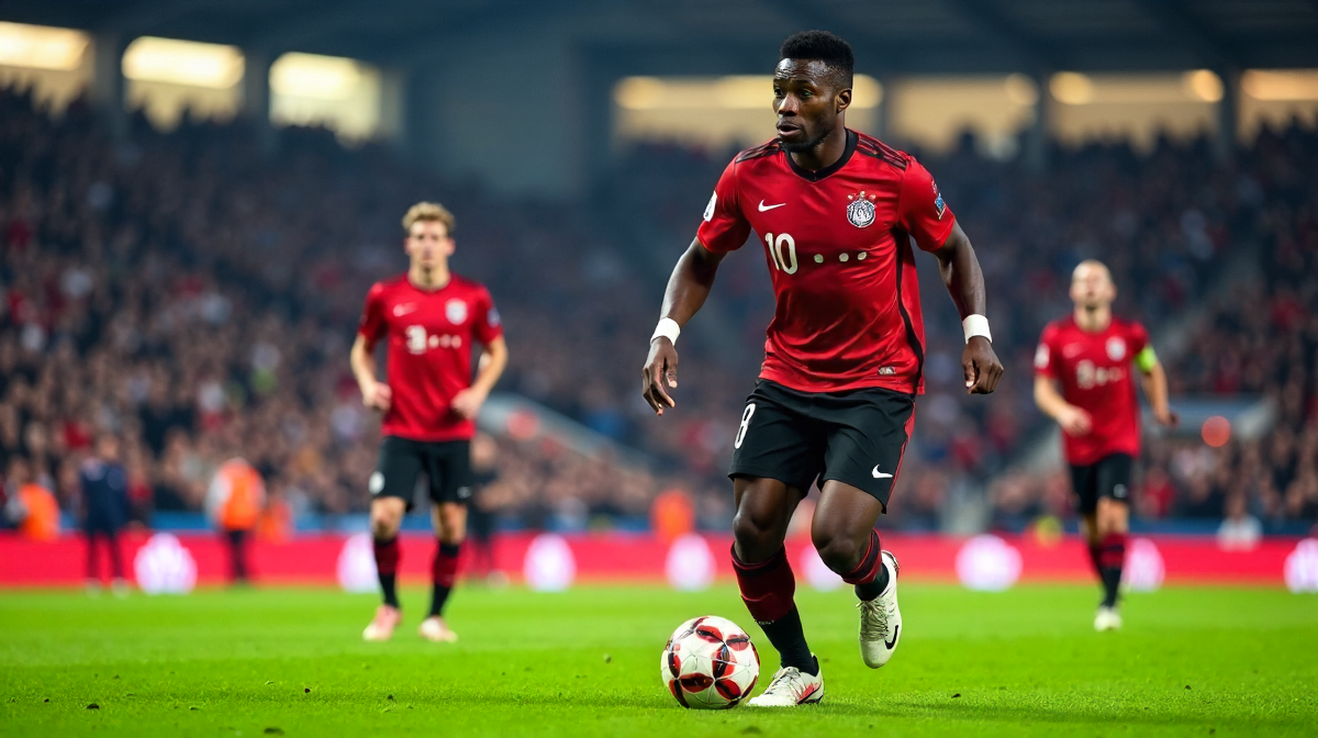 Ernest Poku: Der neue Superstar bei Bayer 04 Leverkusen im Fußball