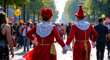 Ich erlebe die bunte Vielfalt des Karnevals in Düsseldorf (1/10)